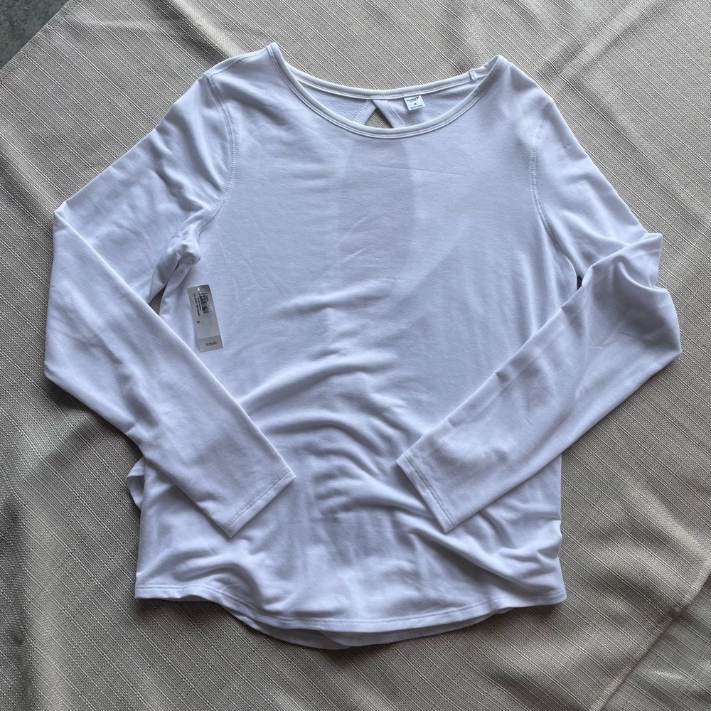*NWT* Women's Old Navy Long Sleeve Cotton Top - Sz. M
